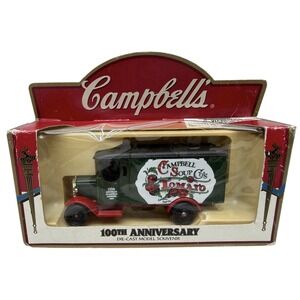 Campbell's 100th Anniversary Die Cast Delivery Truck Lledo Days Gone Tomato Soup